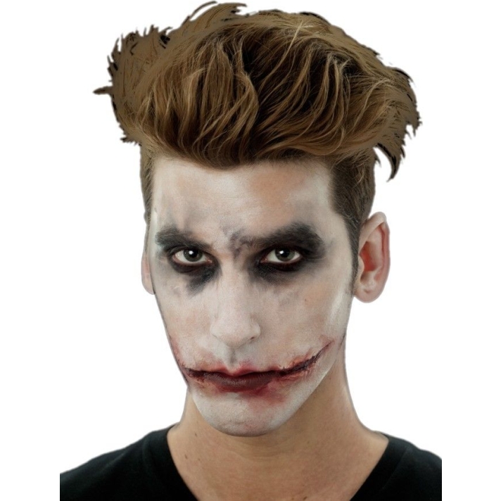 Woochie The Jokester Latex Prosthetic Mouth Scars