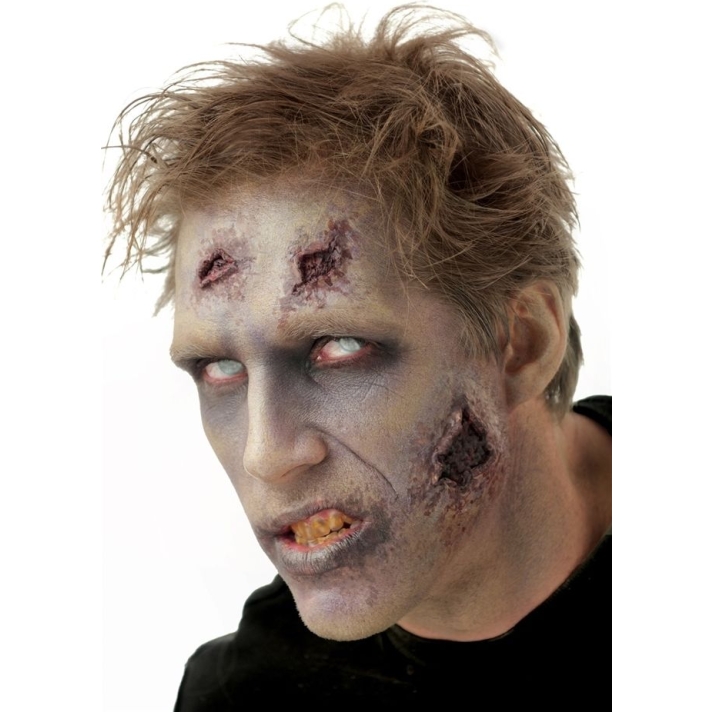 Woochie Zombie Night Stalker Latex Prosthetic Wounds
