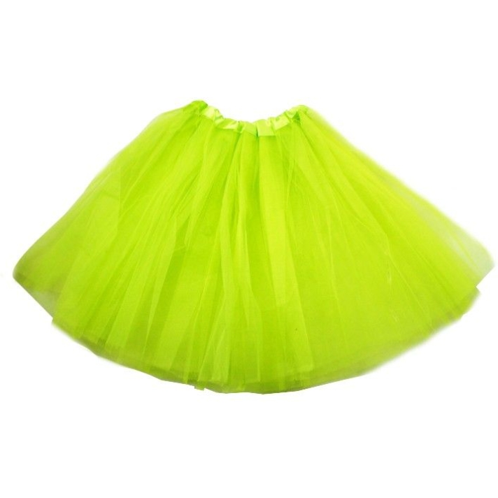 Tutu Net Ra-Ra Skirt Neon Yellow