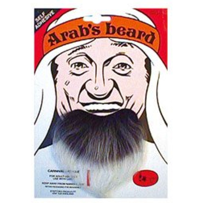 Arab Goatee Beard Grey