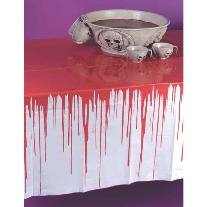 Bloody Plastic Tablecover