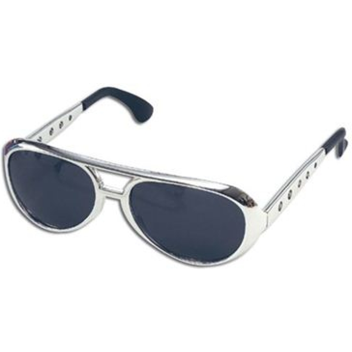 Elvis Glasses Silver