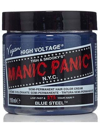Manic Panic High Voltage Classic Hair Colour 118ml Blue Steel