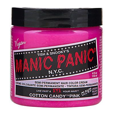 Manic Panic High Voltage Classic Hair Colour 118ml Cotton Candy Pink