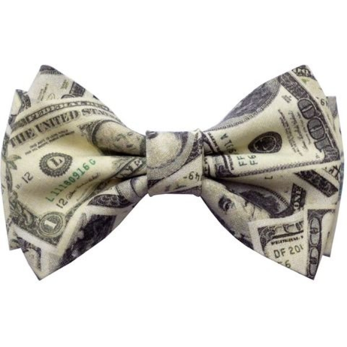 American Dollar Bill Bow Tie
