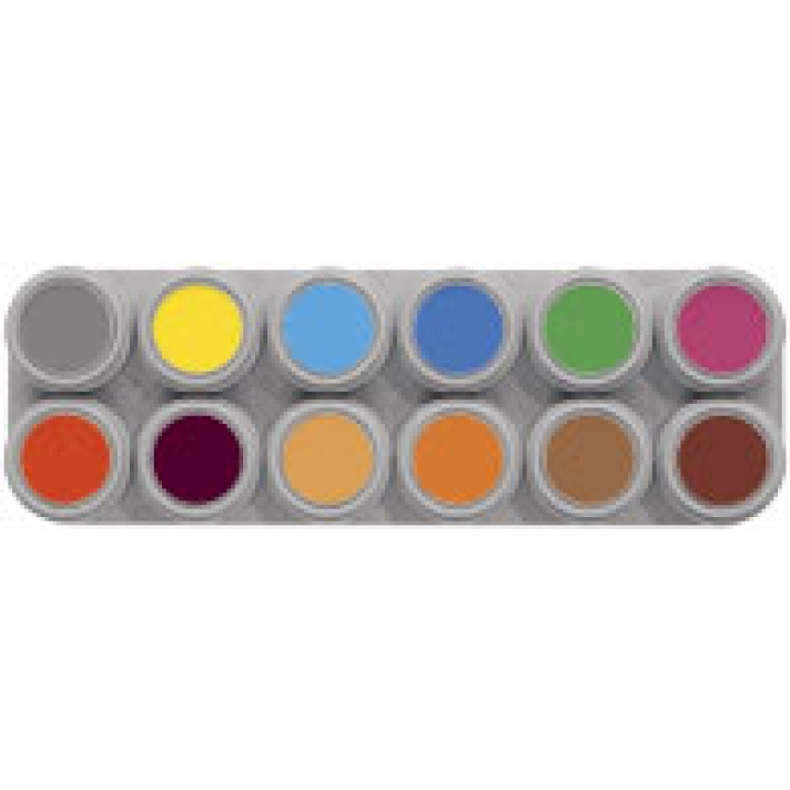 12 Colour Water Make Up Palette B