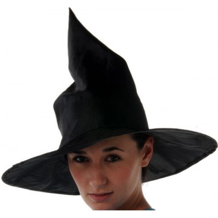 Witch Hat Nylon Black